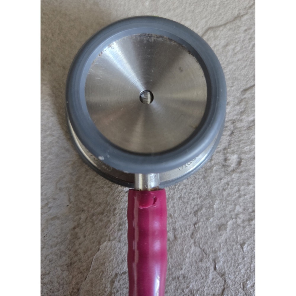 3M LITTMANN CLASSIC II S.E. STETHOSCOPE Rasberry Color Made In USA Lightweight - Picture 3 of 9